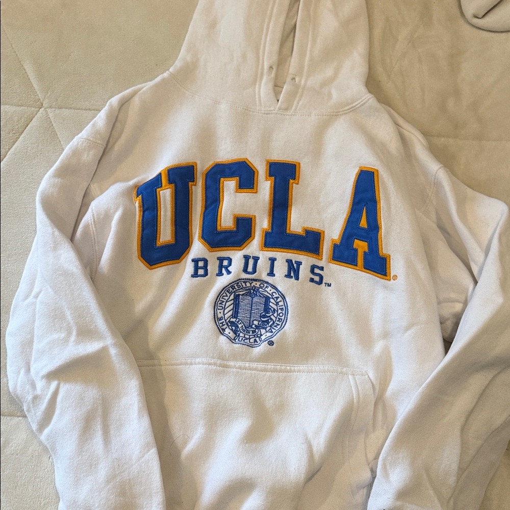 UCLA Bruins White Hoodie
